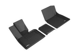 3D MAXpider Kagu 1st Row Floormat For 14-19 BMW i3 - Black